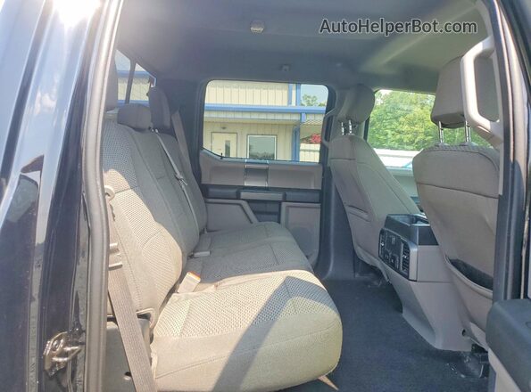 1FTEW1EG5JFA13034 2018 FORD F150 Black Widok wnętrza z tyłu