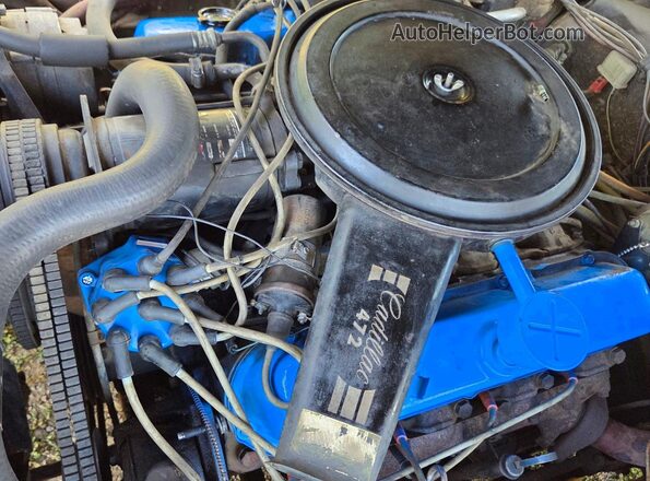 H9127961 1969 CADILLAC ELDORADO Желтый Вид задней части салона