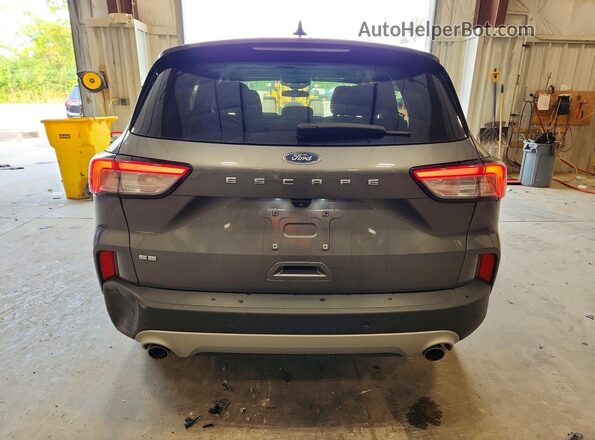 1FMCU0G64MUA82966 2021 FORD ESCAPE Gray Widok wnętrza z przodu