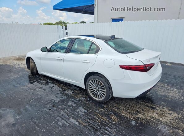 ZARFANBN8L7629553 2020 ALFA ROMEO GIULIA White Tył prawy