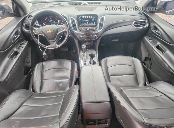 3GNAXXEUXJL389097 2018 CHEVROLET EQUINOX Черный Вид щитка приборов