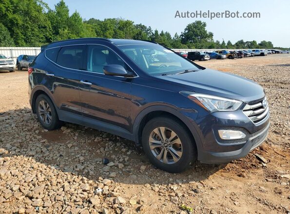 5XYZU3LB6GG357035 2016 HYUNDAI SANTA Синий Вид спереди