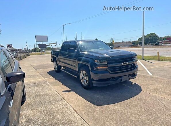 3GCPCPEC0JG496674 2018 CHEVROLET SILVERADO Черный Задняя левая четверть