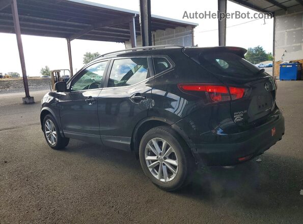 JN1BJ1CP2HW025918 2017 NISSAN ROGUE Black Tył prawy