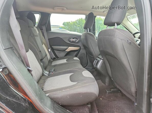 1C4PJMCB0JD529684 2018 JEEP CHEROKEE Black Engine compartment view