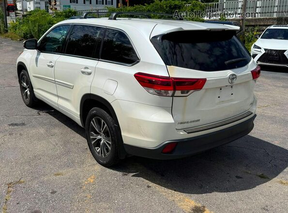 5TDBZRFH9HS481326 2017 TOYOTA HIGHLANDER White Trasero derecho