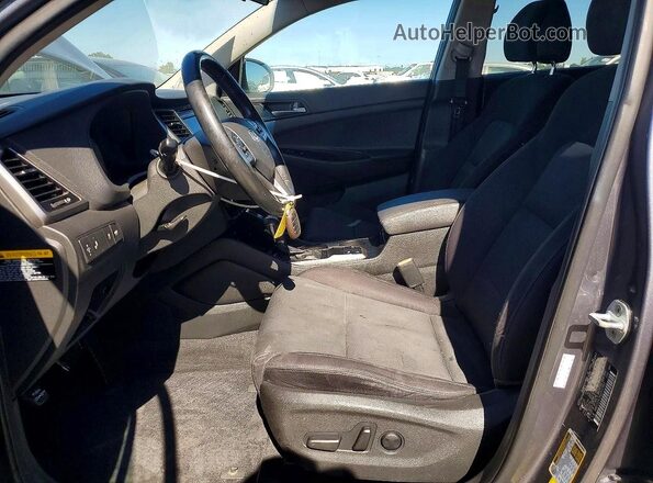 KM8J33A29GU112842 2016 HYUNDAI TUCSON Gray Vista del salpicadero