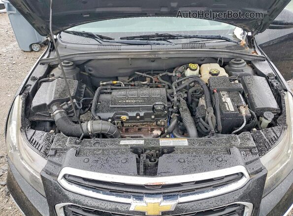 1G1PE5SB5G7227321 2016 CHEVROLET CRUZE Black Շարժիչի բաժամունքի տեսք