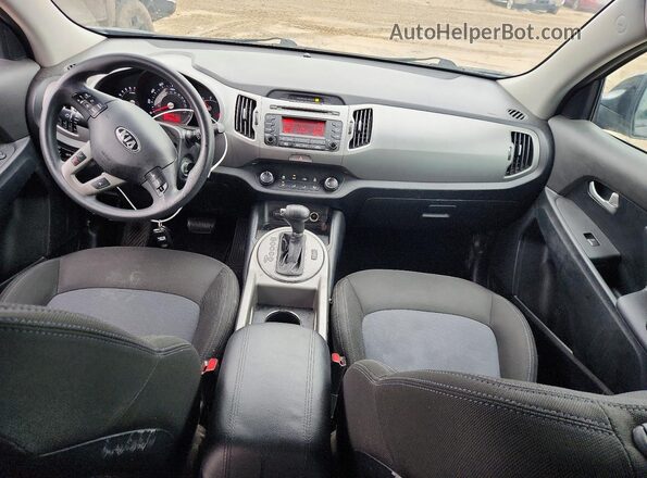KNDPBCAC5G7833717 2016 KIA SPORTAGE Black Սարքավորումների վահանակի տեսք