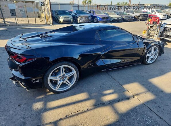 1G1YC3D40R5126778 2024 CHEVROLET CORVETTE Черный Передняя правая четверть