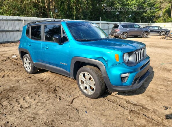 ZACNJDD10NPP00936 2022 JEEP RENEGADE Teal Вид спереду