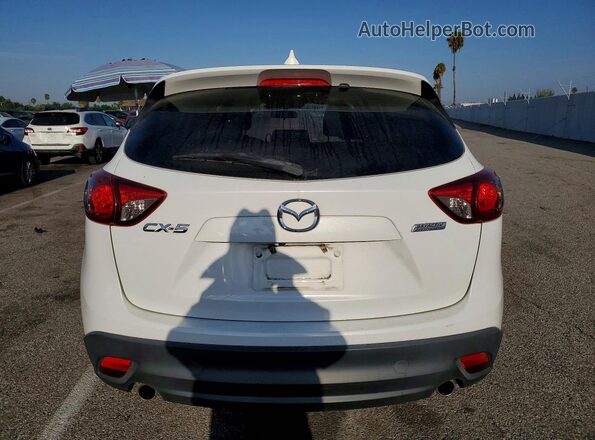 JM3KE2CYXG0872811 2016 MAZDA CX-5 White წინა სალონის ხედი