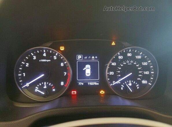 5NPD84LF3JH212929 2018 HYUNDAI ELANTRA Красный Вид задних сидений