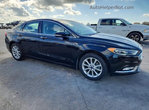 3FA6P0HD3HR244451 2017 FORD FUSION Black წინა ხედი