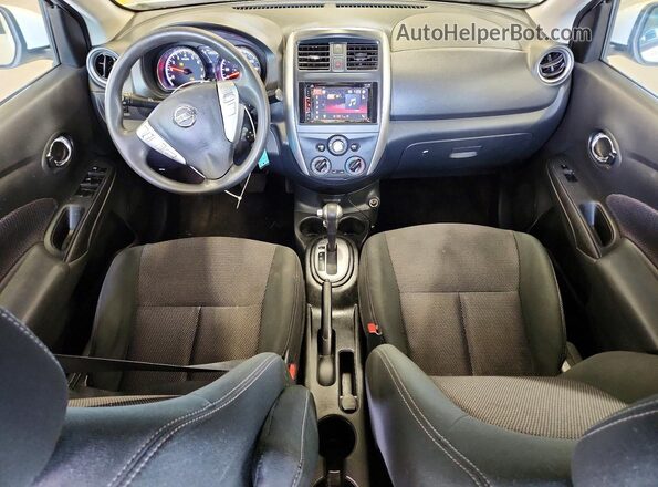 3N1CN7AP7HL851121 2017 NISSAN VERSA White ხელსაწყოთა პანელის ხედი