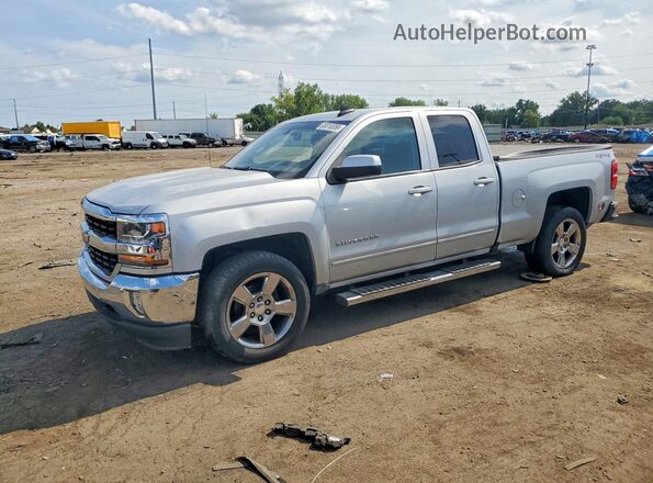 1GCVKREC7HZ123440 2017 CHEVROLET SILVERADO Silver უკანა მარცხენა