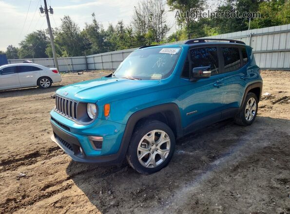 ZACNJDD10NPP00936 2022 JEEP RENEGADE Teal Задня ліва чверть