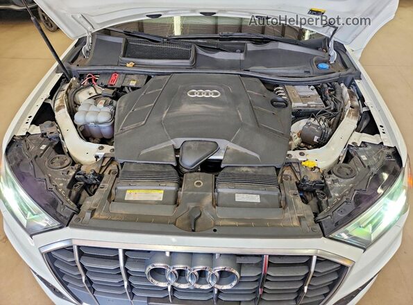 WA1LXAF76LD002569 2020 AUDI Q7 White Вид наклейки з VIN-кодом