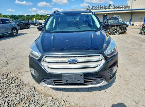 1FMCU9GD8JUD58046 2018 FORD ESCAPE Black უკანა ხედი