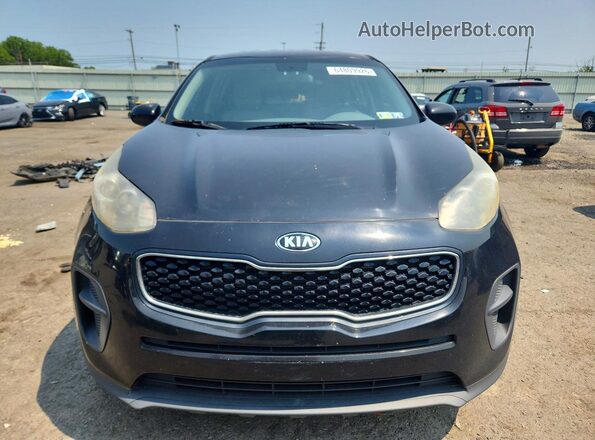 KNDPM3AC3H7234035 2017 KIA SPORTAGE Black Հետևի տեսք