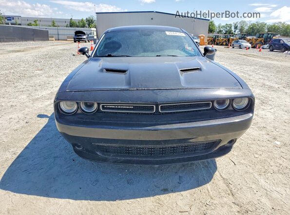 2C3CDZAG8HH522307 2017 DODGE CHALLENGER Black Widok z tyłu