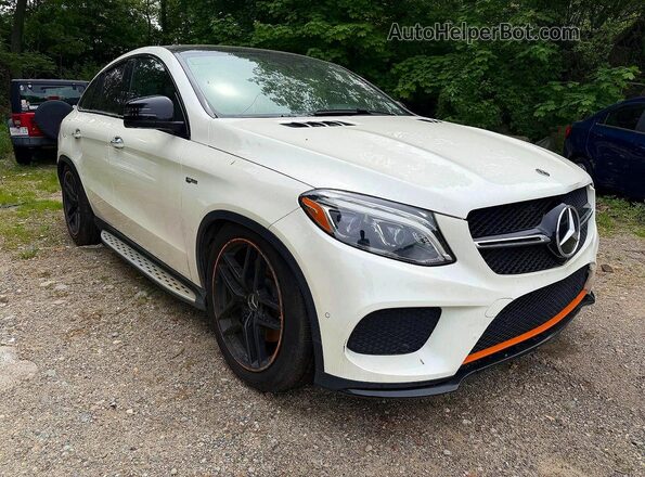 4JGED6EB2KA147842 2019 MERCEDES-BENZ GLE White Rear left