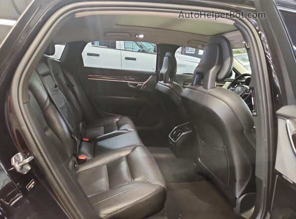 LVY102MKXJP056962 2018 VOLVO S90 Black Vista interior trasera