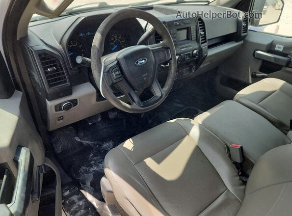 1FTMF1C89GKF64591 2016 FORD F150 Белый Вид щитка приборов