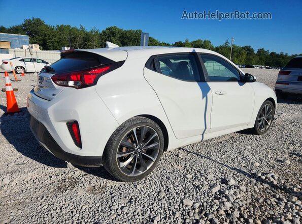 KMHTG6AF0KU012803 2019 HYUNDAI VELOSTER White Przód prawy