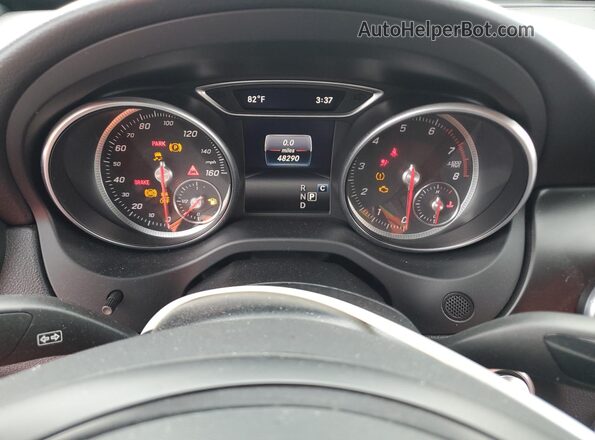 WDDSJ4EB9KN715796 2019 MERCEDES-BENZ CLA-CLASS White Հետևի նստատեղերի տեսք