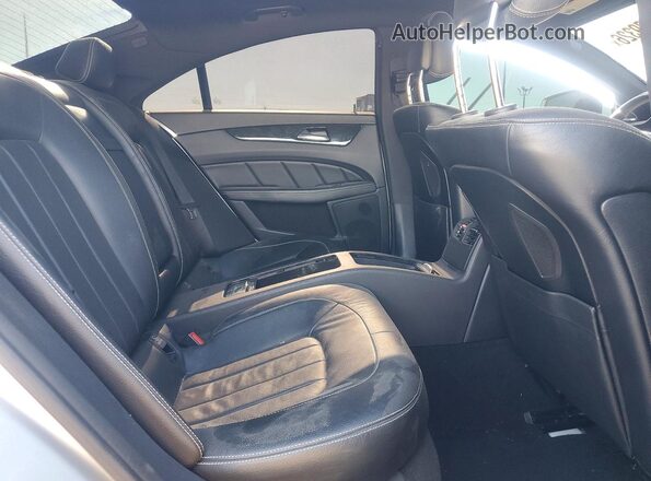 WDDLJ9BB5GA178381 2016 MERCEDES-BENZ CLS-CLASS Silver უკანა სალონის ხედი