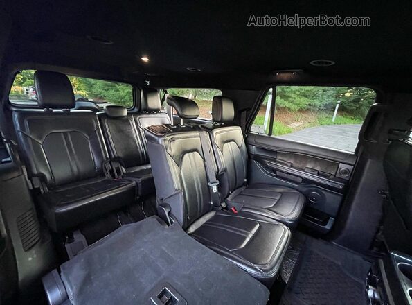 1FMJK2ATXLEA38423 2020 FORD EXPEDITION Black უკანა სალონის ხედი