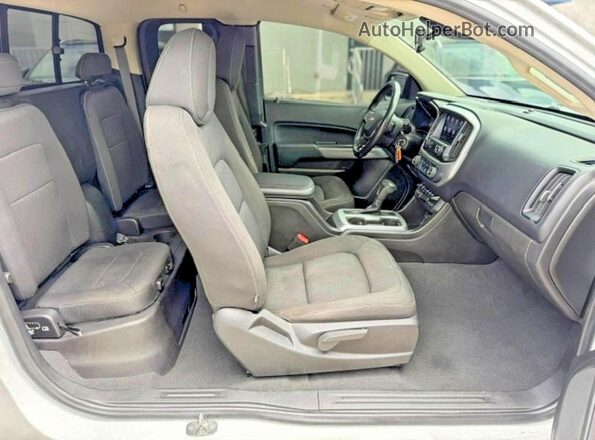 1GCHSCEN0M1292140 2021 CHEVROLET COLORADO White Vista interior trasera