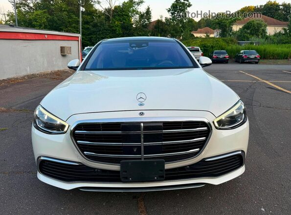 W1K6G7GB6MA045696 2021 MERCEDES-BENZ S Белый Вид салона спереди