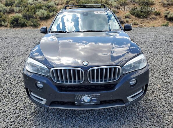 5UXKR6C54G0J80729 2016 BMW X5 Charcoal Vista trasera