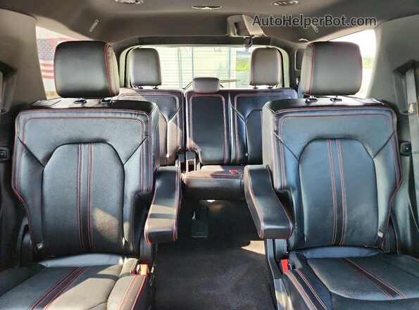 1FMJU2AT5KEA56630 2019 FORD EXPEDITION Black Widok wnętrza z tyłu