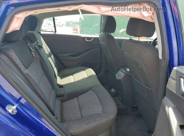 KMHC65LD9KU181808 2019 HYUNDAI IONIQ Blue Вид задньої частини салону