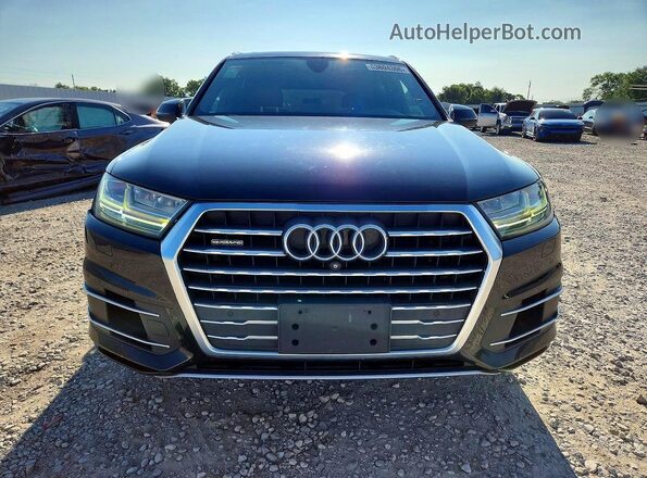 WA1LAAF72HD018230 2017 AUDI Q7 Black Вид ззаду