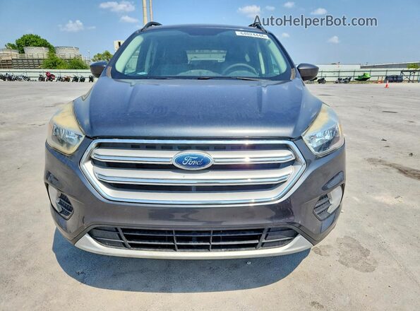 1FMCU9GD8JUB36235 2018 FORD ESCAPE Gray Հետևի տեսք
