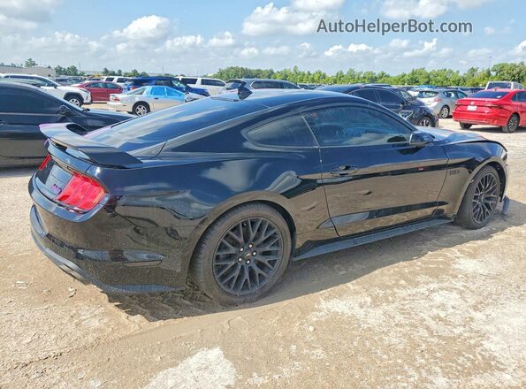 1FA6P8CF5N5112412 2022 FORD MUSTANG Black წინა მარჯვენა