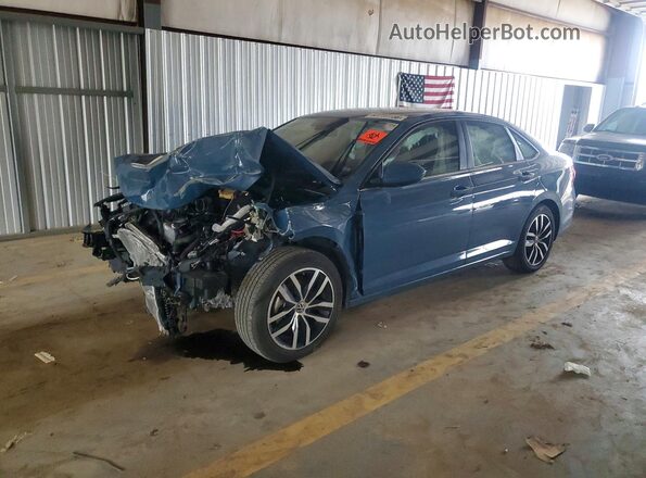 3VWEX7BU5SM021661 2025 VOLKSWAGEN JETTA Blue Tył lewy