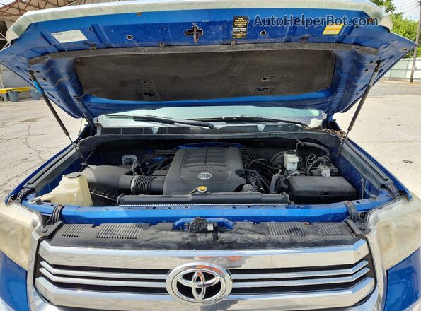 5TFEM5F11HX112753 2017 TOYOTA TUNDRA Blue Շարժիչի բաժամունքի տեսք