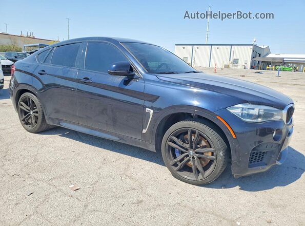 5YMKW8C51J0Y74542 2018 BMW X6 Blue Դիմացի տեսք