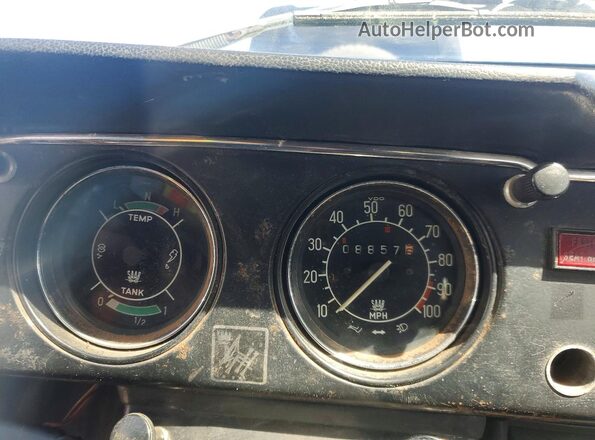 96722021533 1970 SAAB UNKNOWN Синий Вид щитка приборов