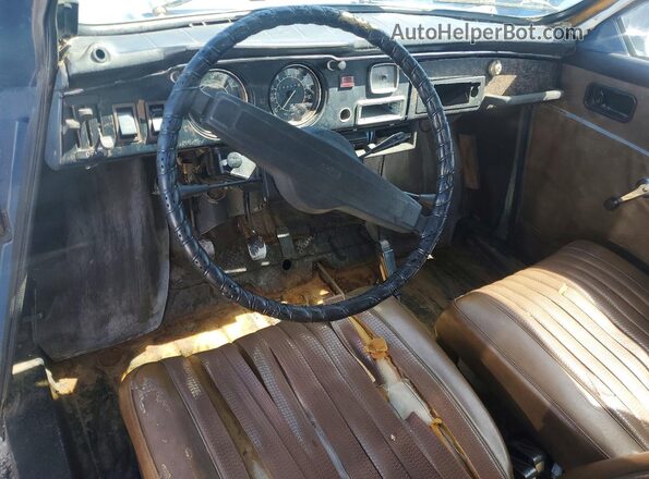 96722021533 1970 SAAB UNKNOWN Синий Вид панели приборов
