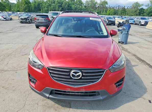 JM3KE4DYXG0754865 2016 MAZDA CX-5 Red Widok z tyłu