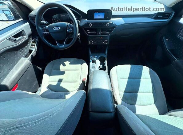 1FMCU0F69LUA21662 2020 FORD ESCAPE White უკანა სავარძლების ხედი