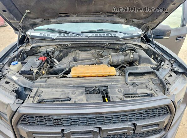 1FTFW1RGXHFA22420 2017 FORD F150 Black Вид підкапотного простору