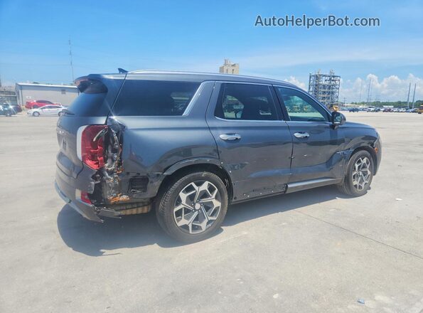 KM8R74HE5NU451544 2022 HYUNDAI PALISADE Gray წინა მარჯვენა