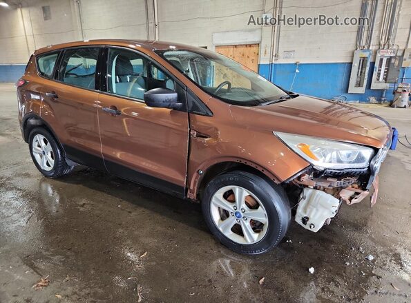 1FMCU0F70HUA60544 2017 FORD ESCAPE Orange 